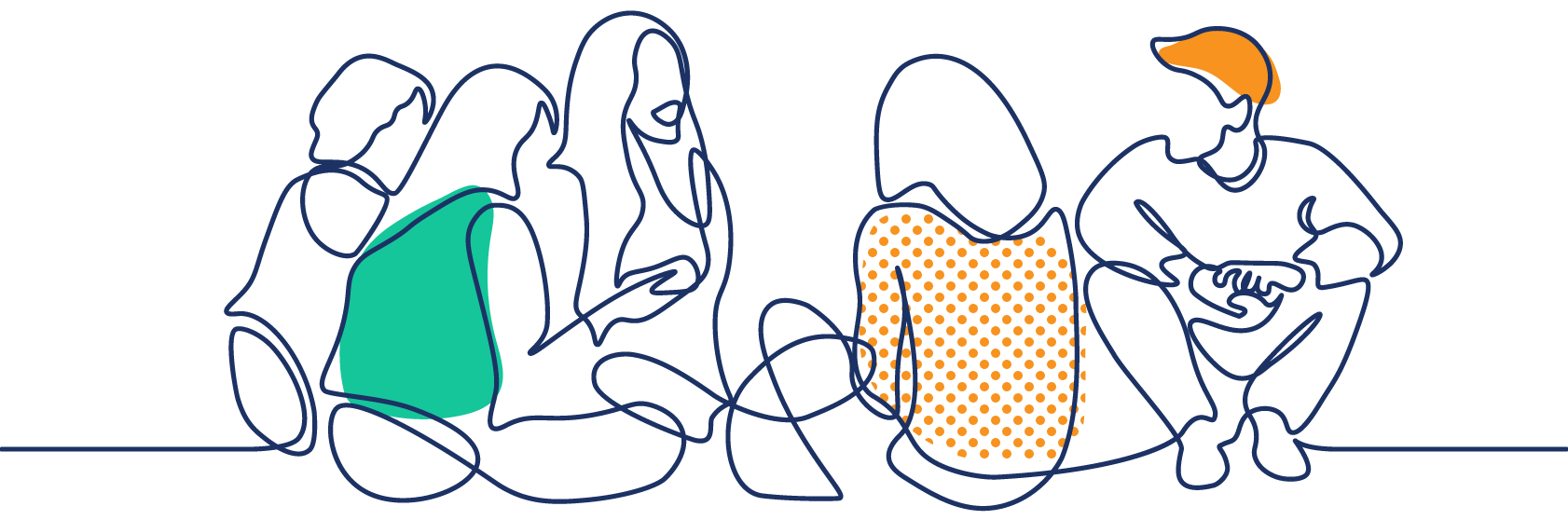 Group Line Art